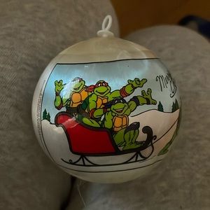 Vintage Ninga Turtle Christmas ornament